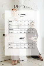 Rhea Kurung (Soft Grey) - Image 4