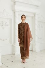 Ophelia Kurung Rich Brown