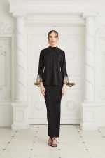Rhea Kurung (Black)