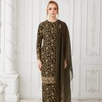 Ophelia Kurung (Olive Green)