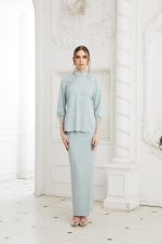 Rhea Kurung (Sage Green)