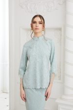 Rhea Kurung (Sage Green) - Image 3