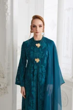 Juita Kebarung Teal Green - Image 3