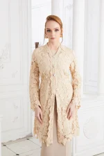 Meara Kebaya Light Beige - Image 3