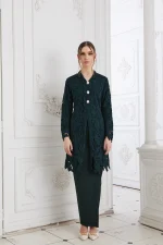 Meara Kebaya Emerald Green