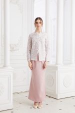 Qiesya Kurung Rose Pink