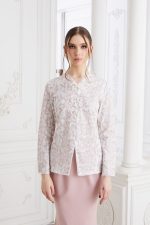 Qiesya Kurung Rose Pink - Image 3