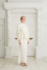 Iris Kurung Nude Cream - Image 2
