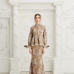 Iris Kurung Nude Brown