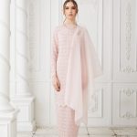 Tahera Kurung Soft Pink