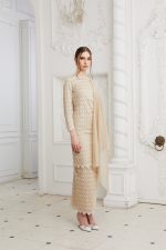 Tahera Kurung Light Beige