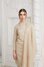 Tahera Kurung Light Beige - Image 3