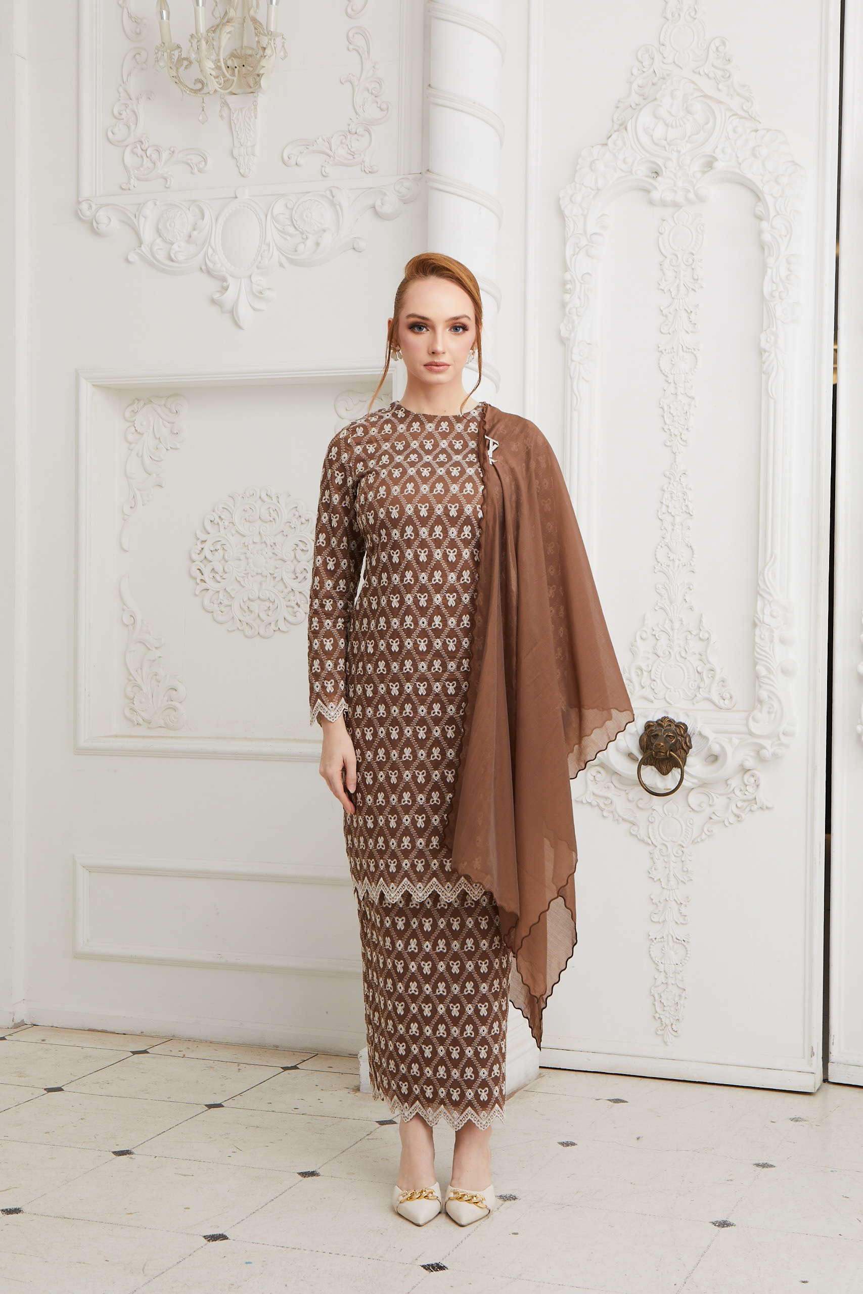 l1207 Tahera Kurung Coco - Image 1