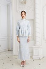 Iris Kurung Baby Blue