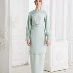 Celinee Kurung Sage Green