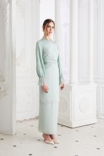 Celinee Kurung Sage Green - Image 2